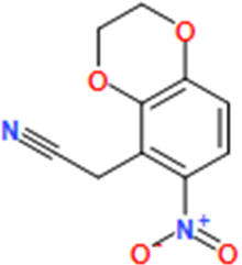 2-(6-Nitro-2,3-dihydrobenzo[b][1,4]dioxin-5-yl)acetonitrile